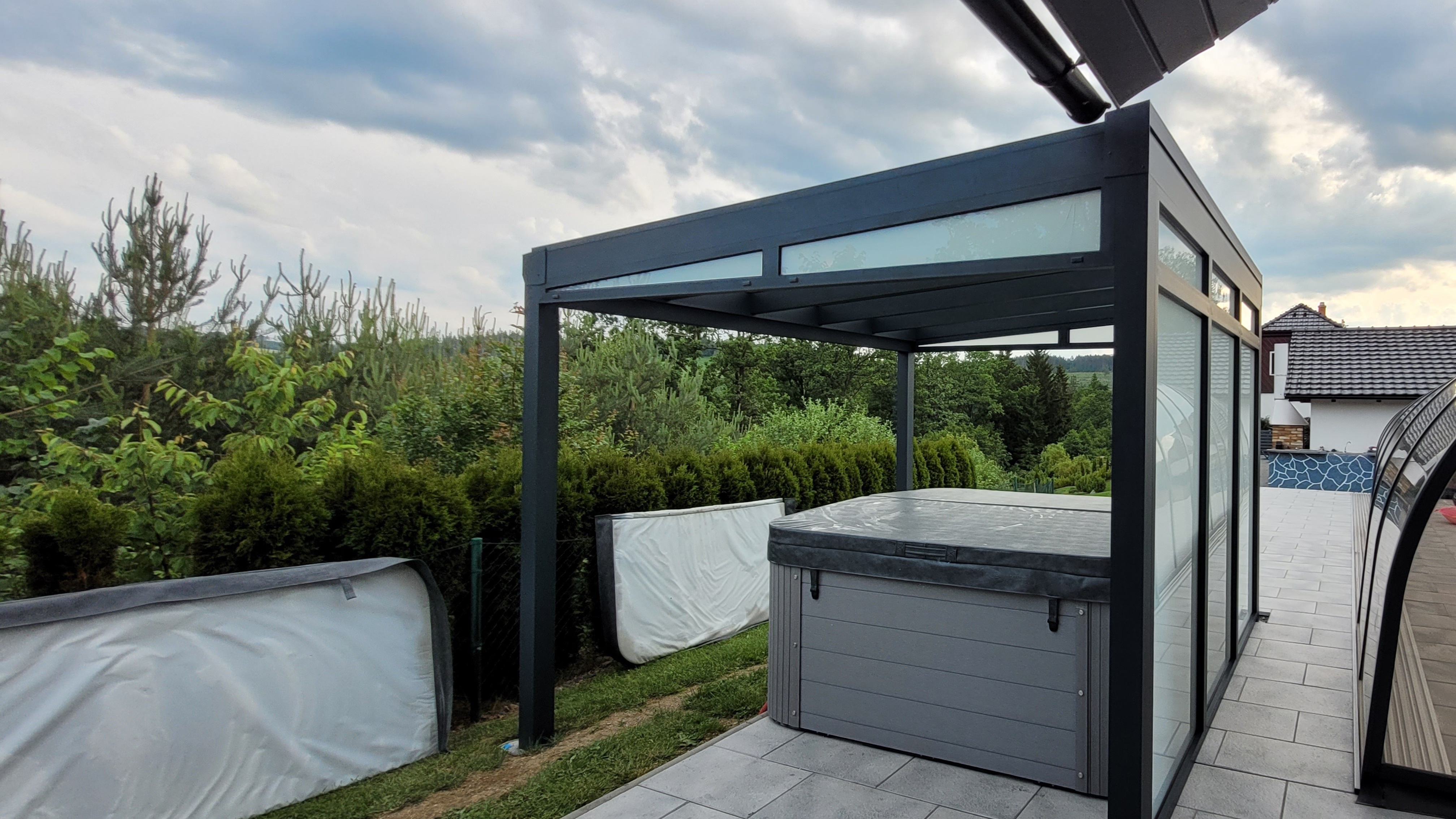 Hliníková pergola 1