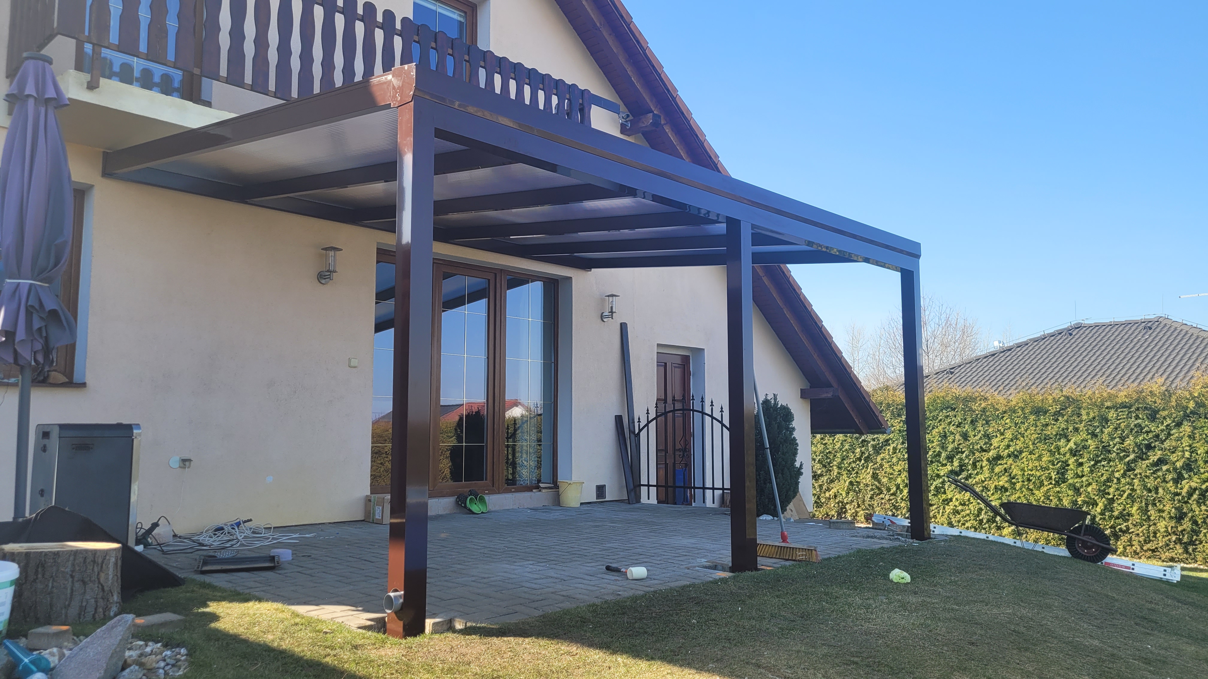 Hliníková pergola 2